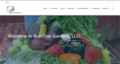 Desktop Screenshot of burroakgardens.com